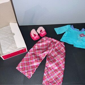 American Girl Petals and Plaid PJ’s - Retired item